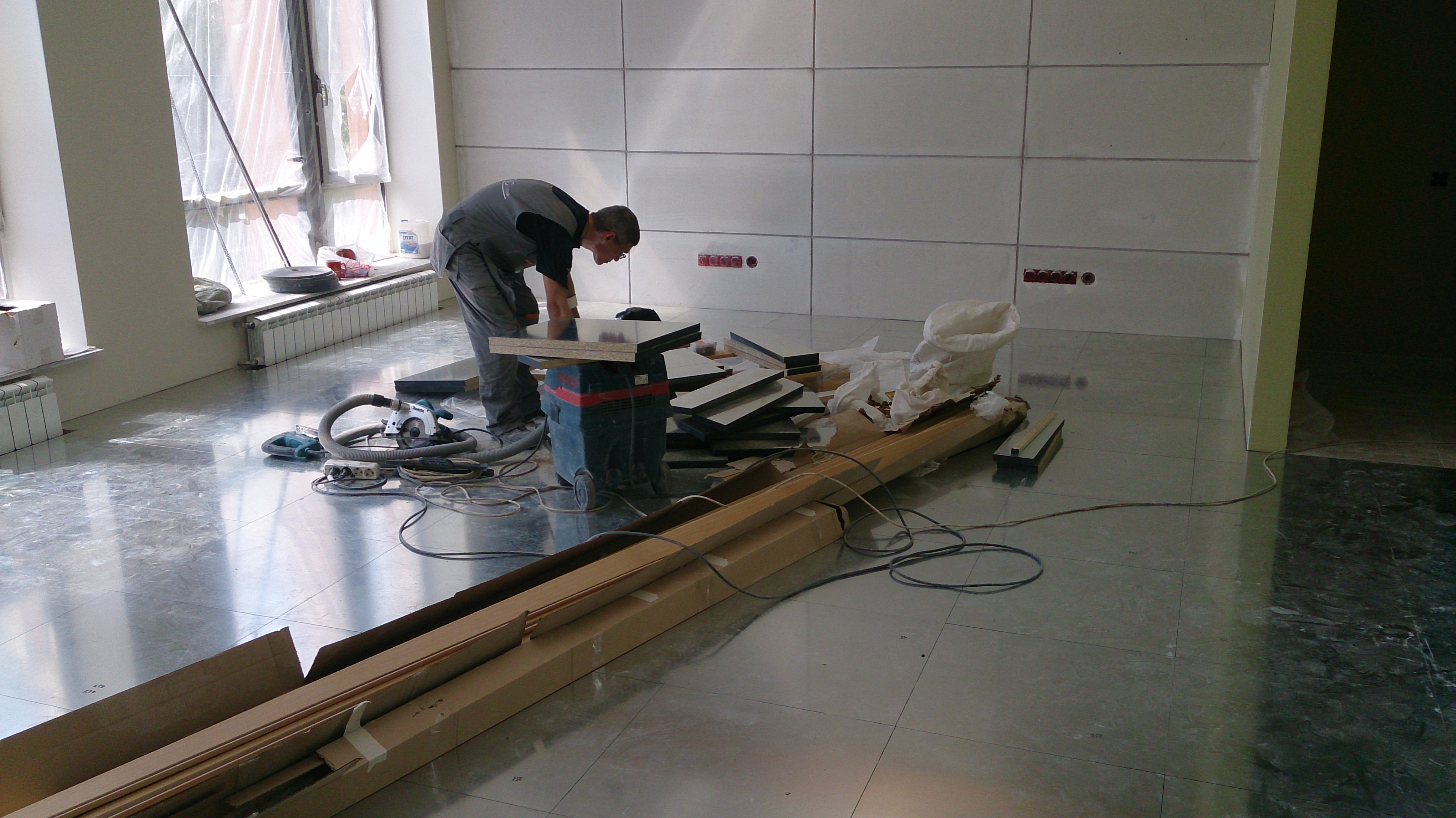 Ремонт пола