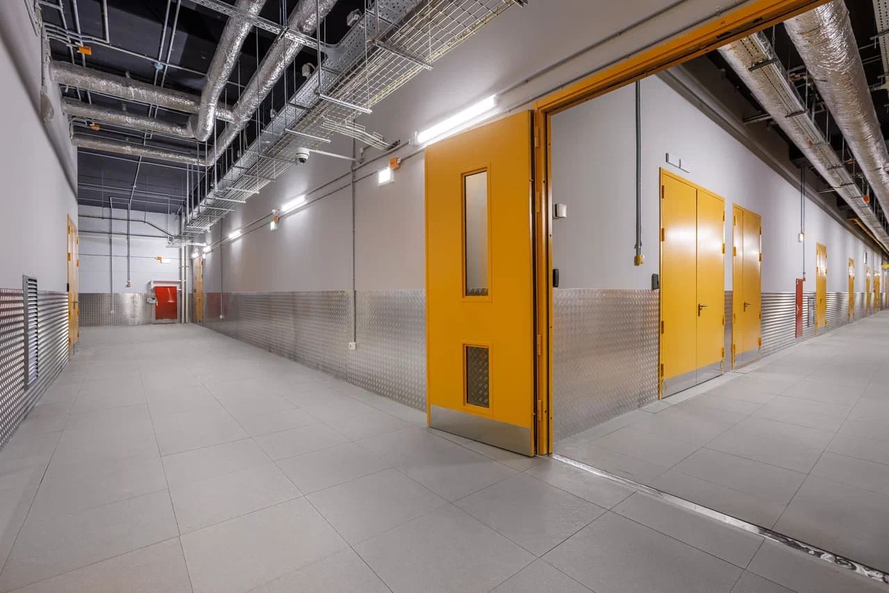 Войлочные баффлы для офиса торгово-строительной компании