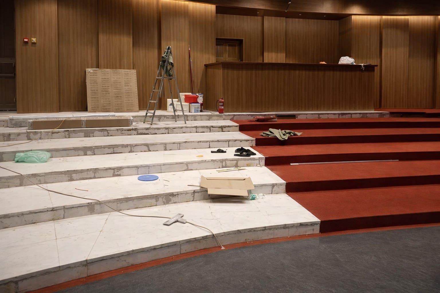 Амфитеатр в Третьяковской галерее: от уклона к идеальной геометрии