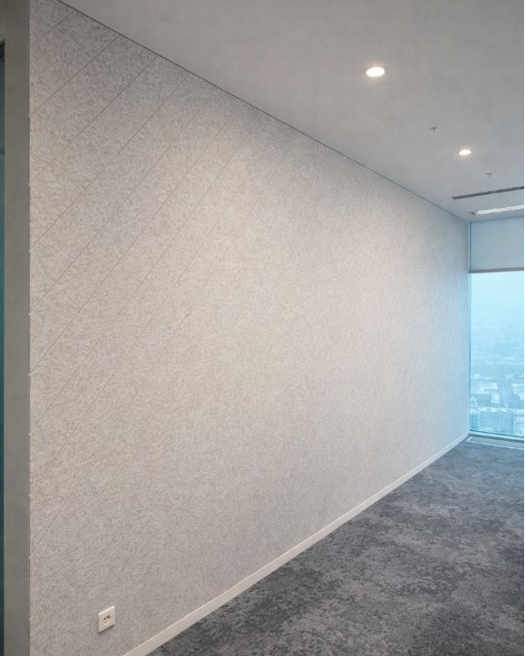 Индивидуальные войлочные панели в московском офисе