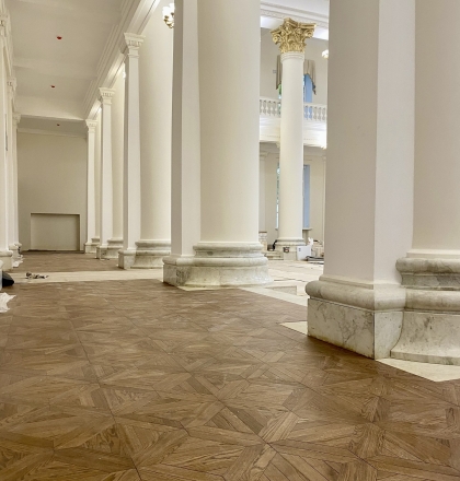 Фальшполы в историческом здании МИИТ