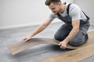 Укладка виниловых полов