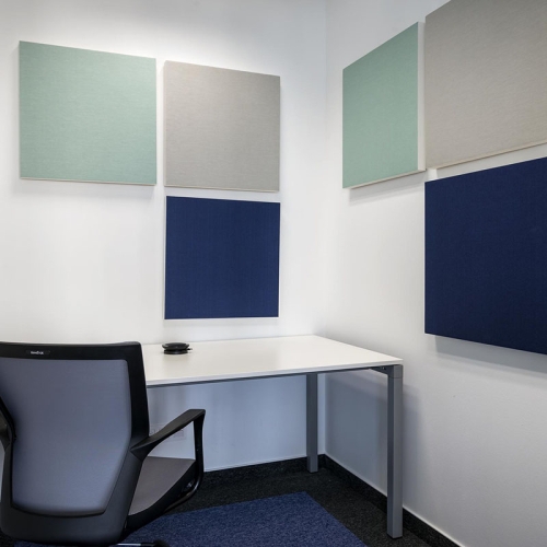 Акустические стеновые панели из минерального волокна 