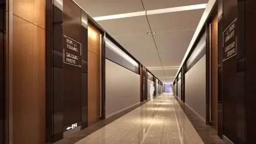 Фальшпол для коридоров и путей эвакуации