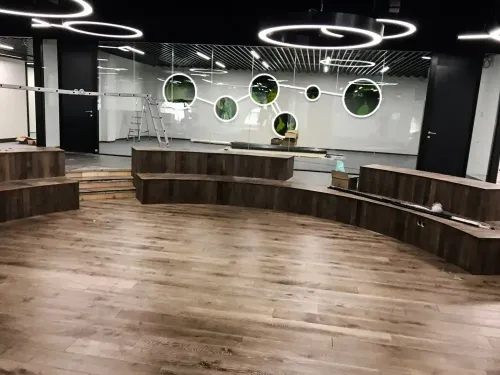 Фальшпол с ПВХ