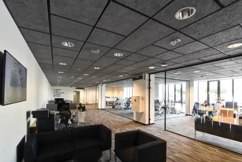 Фибролитовые акустические панели для потолка 