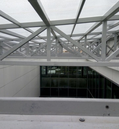 Монтаж светопрозрачной конструкции