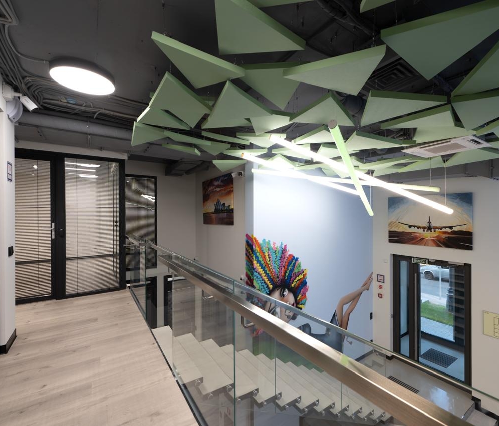 Коворкинг индустрии красоты "Чика-Чик" или акустические треугольные острова