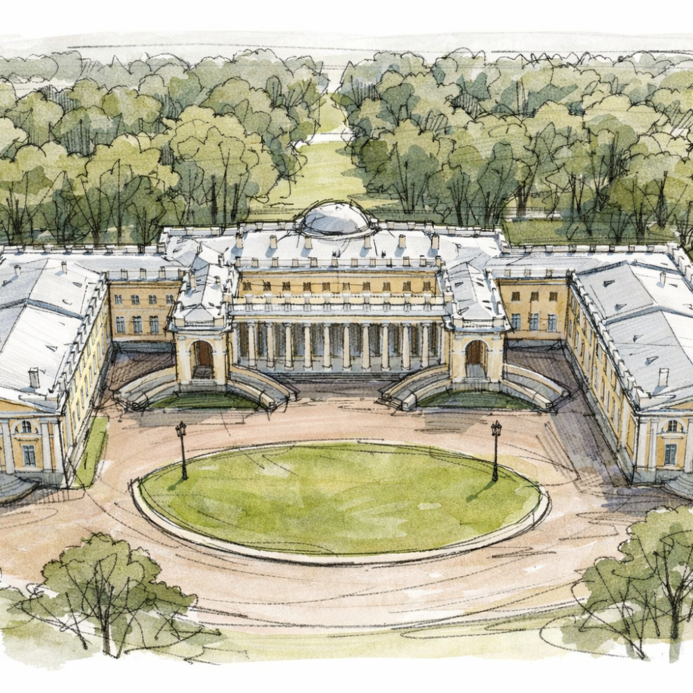 Фальшполы в Александровском Дворце