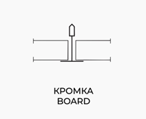 Акустическая панель K&R Design фибролит W600/14/1 2400х600х14 мм кромка Board