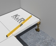 Плита неразъемного фальшпола из сульфата кальция (КМ0) K&R Design SLock36