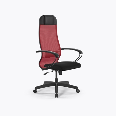 Кресло ErgoLife Set 11/подл.130/осн.Sit 001 (Красный-Черный 140.12.1.222)
