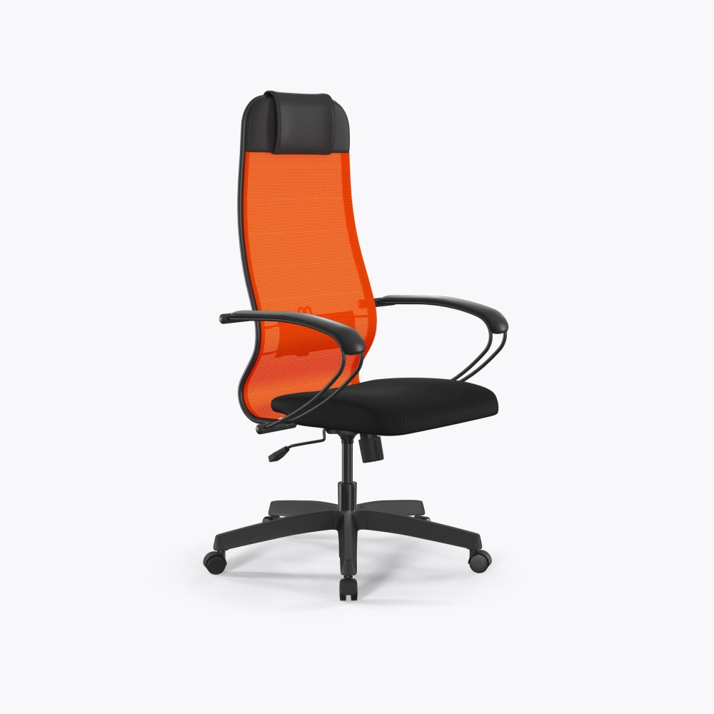 Кресло ErgoLife Set 11/подл.130/осн.Sit 001 (Оранжевый-Черный 141.12.1.222)