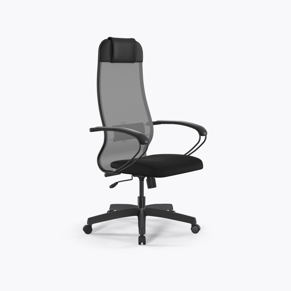 Кресло ErgoLife Set 11/подл.130/осн.Sit 001 (Серый-Черный 187.12.1.222)