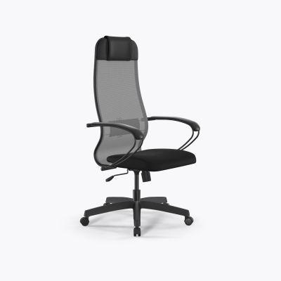 Кресло ErgoLife Set 11/подл.130/осн.Sit 001 (Серый-Черный 187.12.1.222)