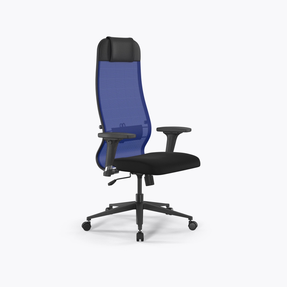 Кресло ErgoLife Set 11/подл.200/осн.Sit 002 (Синий-Черный 13F.D.1.242)