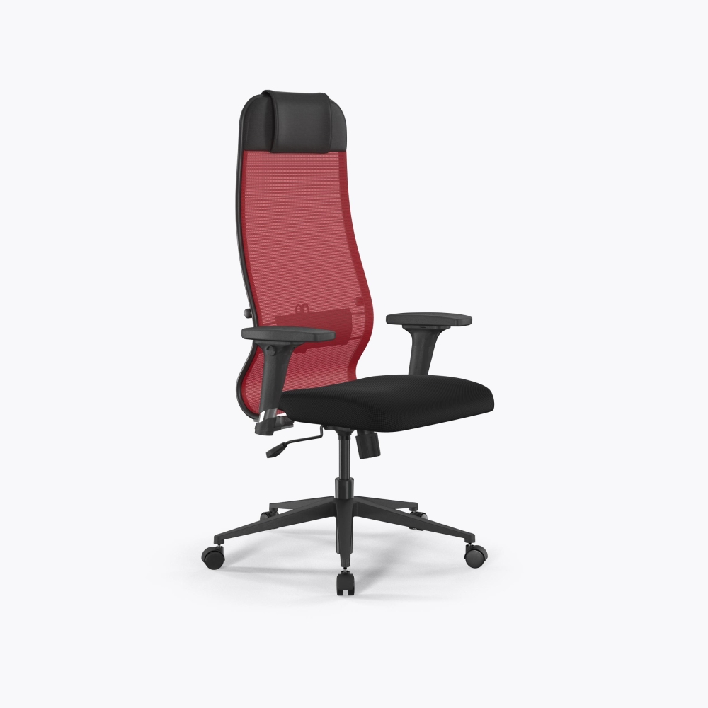 Кресло ErgoLife Set 11/подл.200/осн.Sit 002 (Красный-Черный 140.D.1.242)