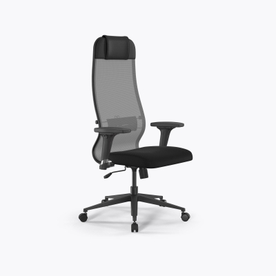 Кресло ErgoLife Set 11/подл.200/осн.Sit 002 (Серый-Черный 187.D.1.242)