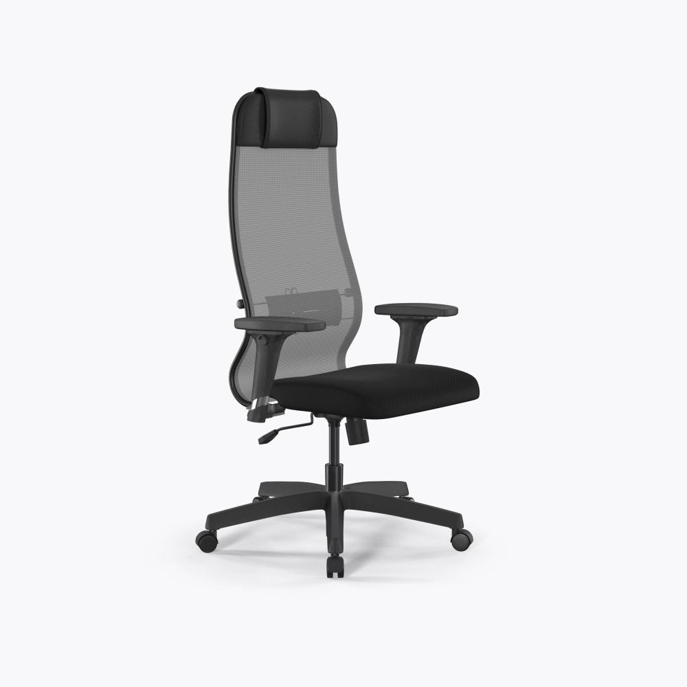 Кресло ErgoLife Set 11/подл.200/осн.Sit 001 (Серый-Черный 187.D.1.222)