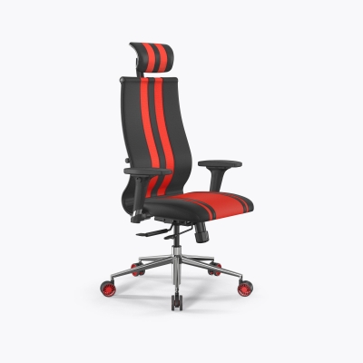SynchroSit 10 B2-187D - Extra /Kb40/Wh40/D02P/H13mL-G-1DF(M18.B23.G18.W32) (Черный-Красный)