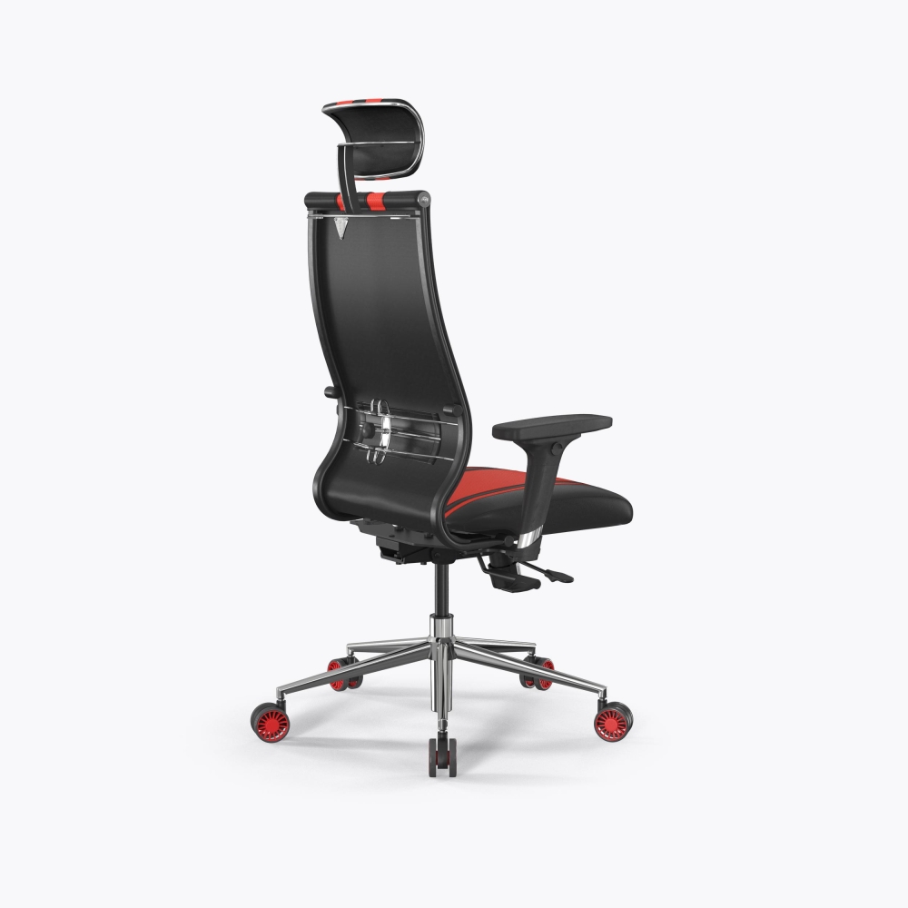 SynchroSit 10 B2-187D - Extra /Kb40/Wh40/D02P/H13mL-G-1DF(M18.B23.G18.W32) (Черный-Красный)