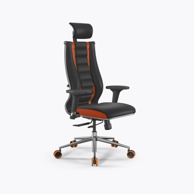 SynchroSit 10 B2-160D - X2+Extra /Km39/Wm12/D02P/H13mL-1DF(M18.B23.G18.W37) (Черный-Оранжевый)