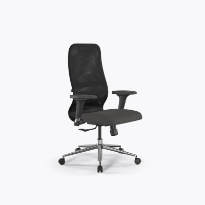 SynchroSit 8 B2-9D - X2+Bahama /Uh00/Wh12/D02P(M25.B23.G18.W02) (Черный-Тем.серый)