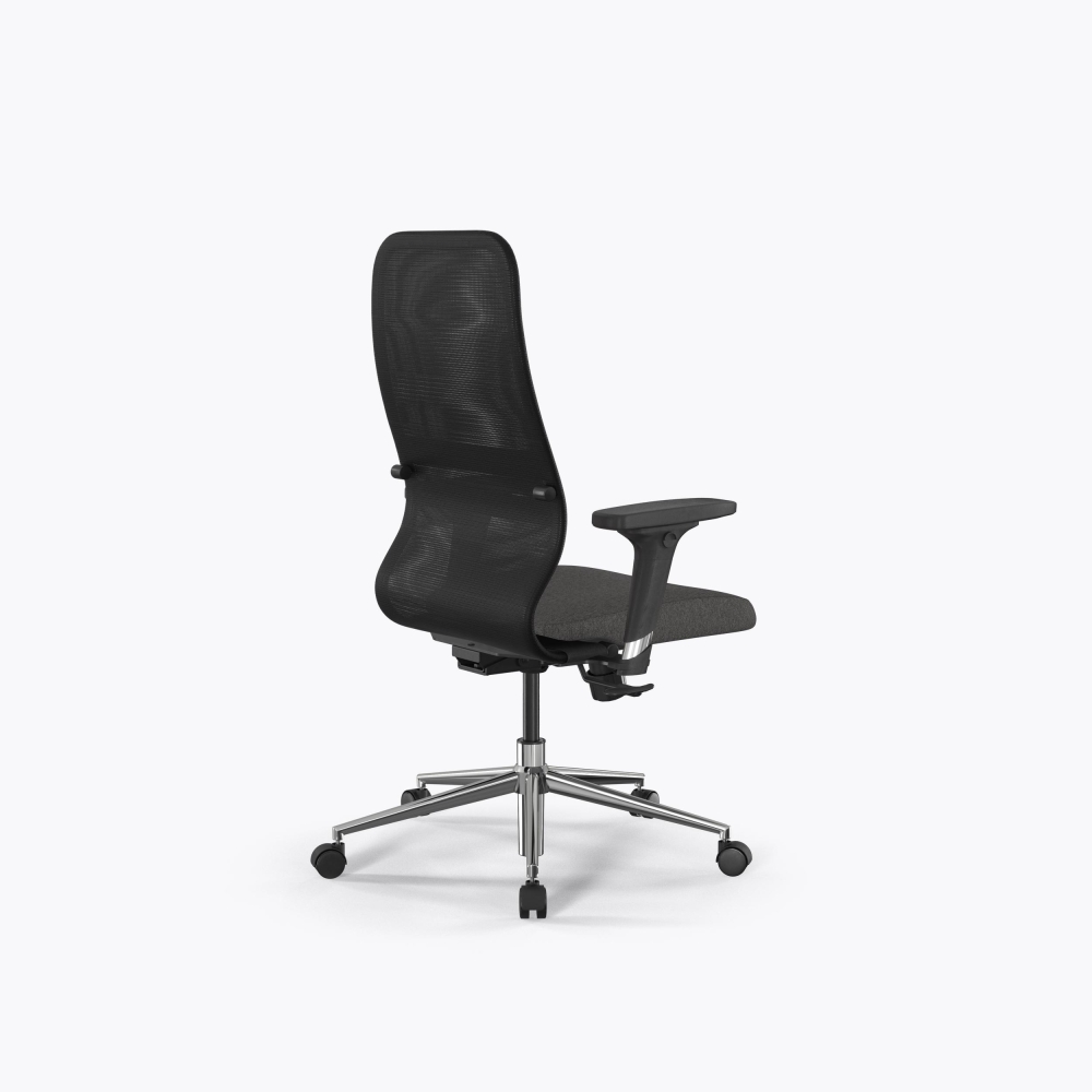SynchroSit 8 B2-9D - X2+Bahama /Uh00/Wh12/D02P(M25.B23.G18.W02) (Черный-Тем.серый)