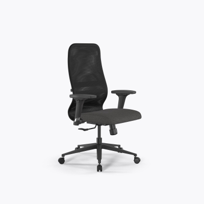 SynchroSit 8 B2-9D - X2+Bahama /Uh00/Wh12/D02P(M25.B11.G19.W02) (Черный-Тем.серый)