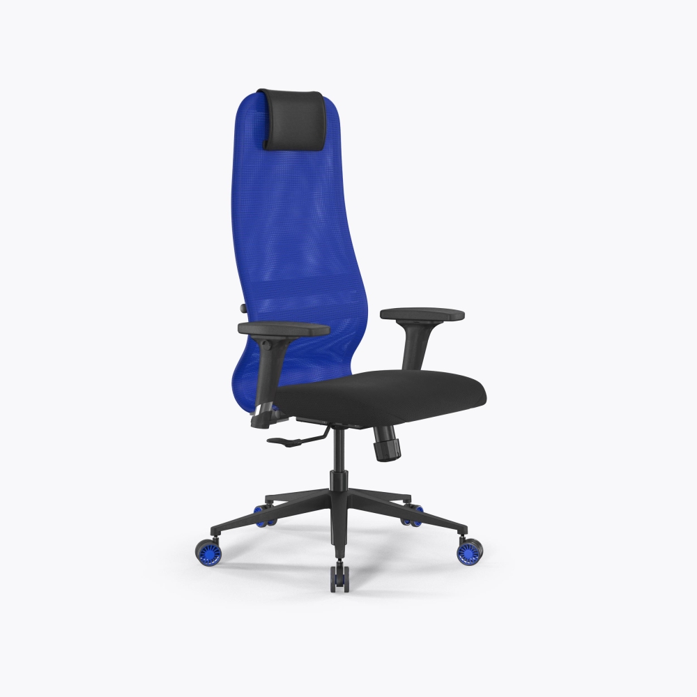 SynchroSit 8 B1-9D - X2+UMF(SY271) /Uh00/Wh12/D02P(M25.B11.G19.W27) (Синий-Черный)