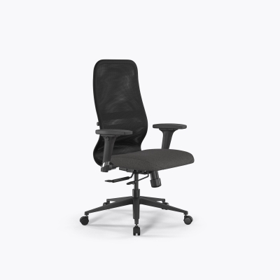SynchroSit 8 B2-9D - X2+Bahama /Uh00/Wh12/D02P(M18.B11.G19.W02) (Черный-Тем.серый)