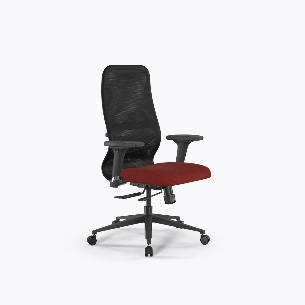 SynchroSit 8 B2-9D - X2+Bahama /Uh00/Wh12/D02P(M18.B11.G19.W02) (Черный-Красный)