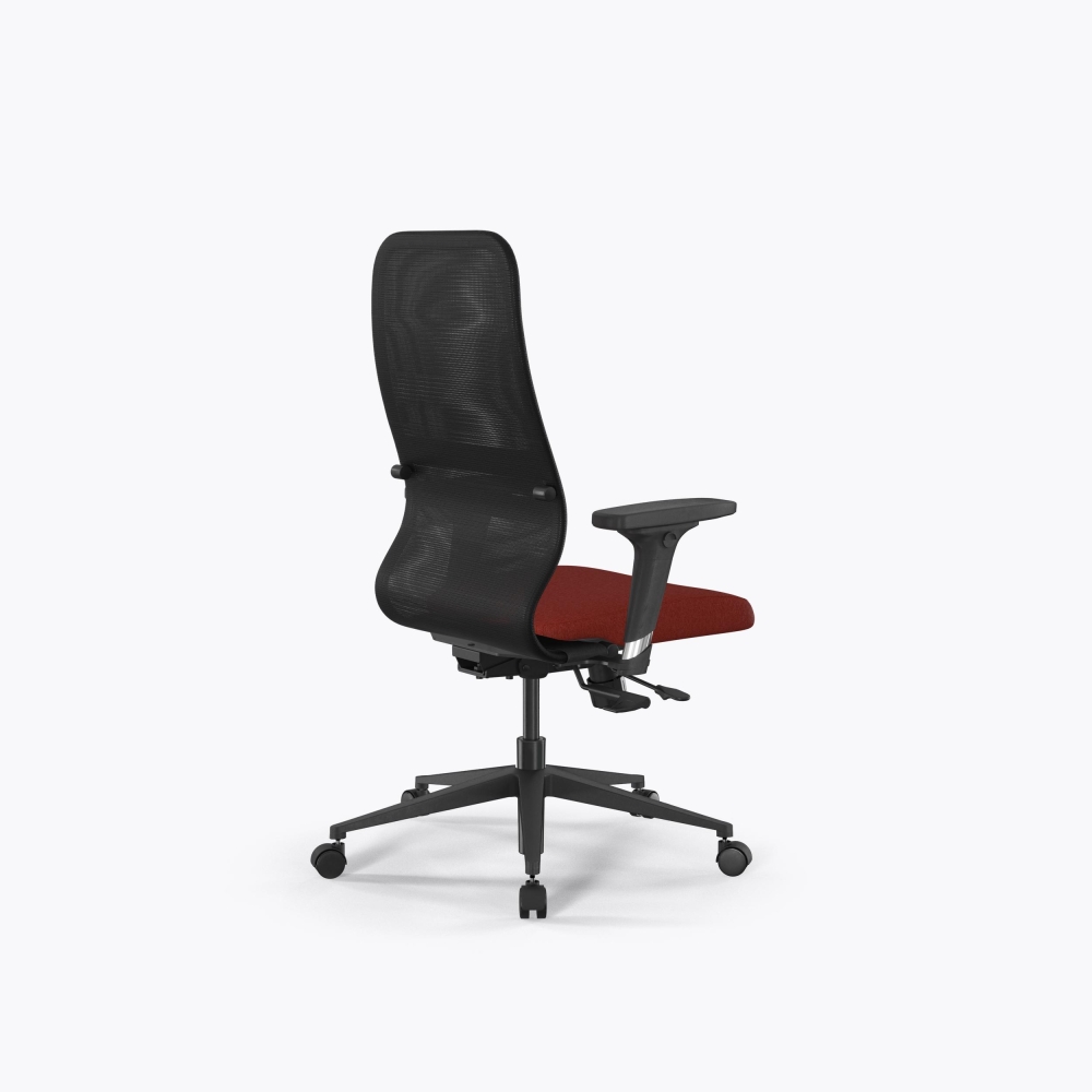SynchroSit 8 B2-9D - X2+Bahama /Uh00/Wh12/D02P(M18.B11.G19.W02) (Черный-Красный)