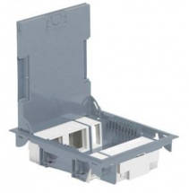 LEGRAND 089621 Напольная коробка на 10 модулей с крышкой под ковровое покрытие (с регулируемой глубиной 65мм)