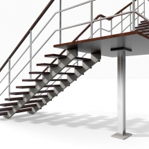 Металлические лестницы