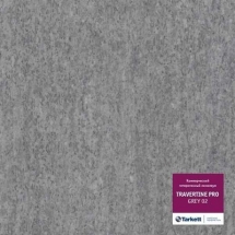 Линолеум ПВХ Tarkett TRAVERTIN Pro Grey 02 - 3,0 м/2,0 мм