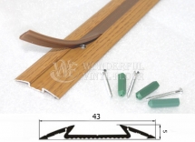 Порог алюминиевый 0,9 м, RGA2, 01-1