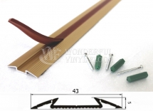 Порог алюминиевый 0,9 м, RGA2, 02-2