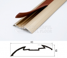 Порог алюминиевый 1,8 м, GA1, 02-2