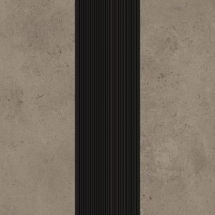 Линолеум Forbo Sarlon Complete Step 637499 cement sepia nose black