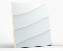 Гипсовые 3D панели стандарт Волна диагональная крупная