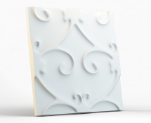 Гипсовые 3D панели стандарт Дамаск панель + молдинг панель