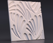 Гипсовые 3D панели стандарт Жизнь растений