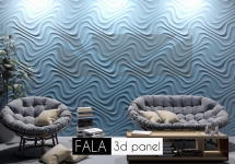 Гипсовые 3D панели Fala
