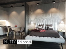 Гипсовые 3D панели Nutty