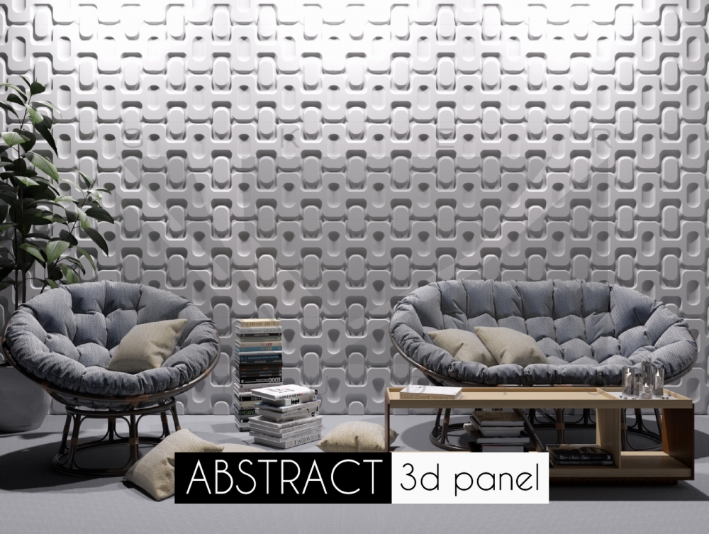 Гипсовые 3D панели Abstract