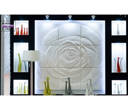 Гипсовые 3D панели ARTPOLE Панно Rose