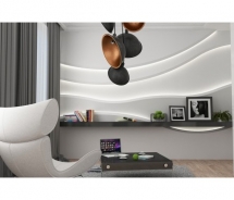 Световые 3D панели RIFINITURA Модульная система Zaha Серия Flows ZAHA HILLS