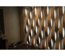 Световые 3D панели RIFINITURA Серия Lightpanels LIGHTWAVE