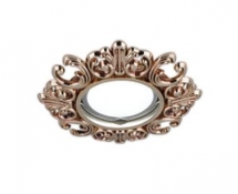 Светильник Gauss Antique CA046 круглый золото/черный Gu5.3